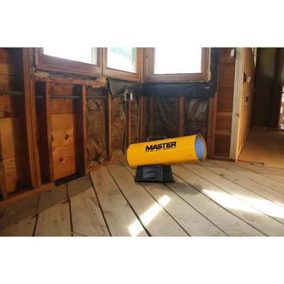 Image showing 5 th Master Propane Forced Air Torpedo Heater, 3,125 sq. ft., 125,000 BTU