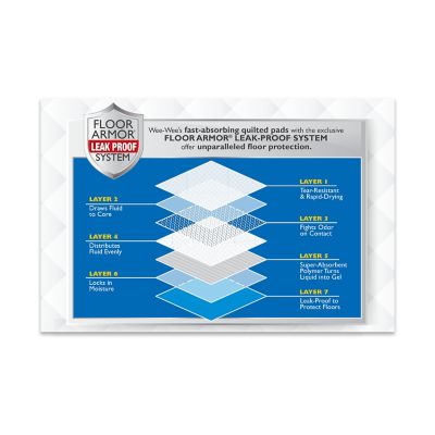 Image showing  Wee-Wee Quilted Dog Training Pads, 100 ct.