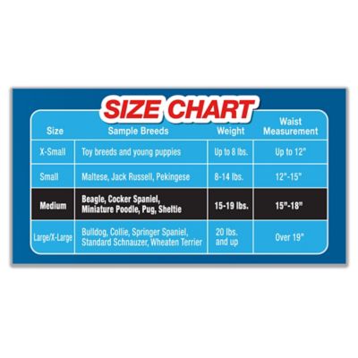 Image showing  Male or Female Disposable Dog Diapers, Medium, 12 ct.