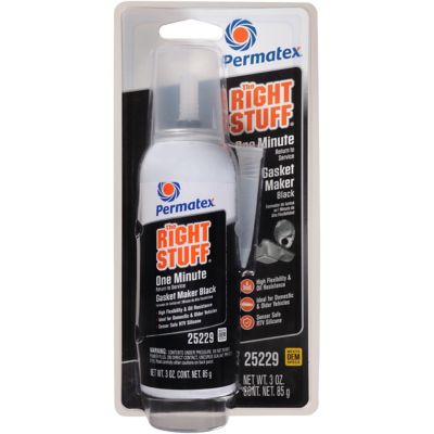 Permatex The Right Stuff 1-Minute Gasket Maker, 3 oz., Black