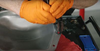 Image showing  The Right Stuff 1-Minute Gasket Maker, 3 oz., Black