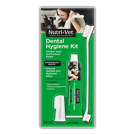 Nutri-Vet Dental Hygiene Kit for Dogs, 3 ct.
