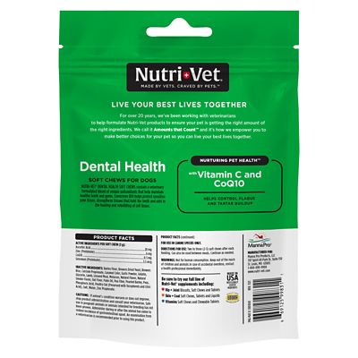 Image showing  Dental Health Soft Chews for Dogs, 70 ct.