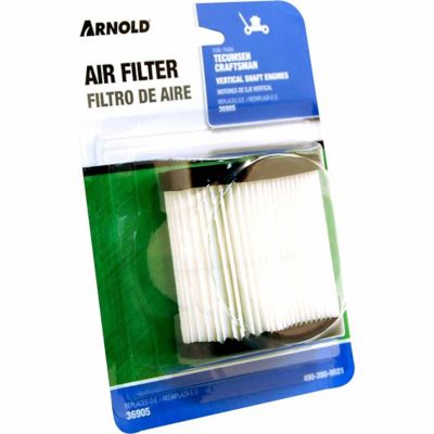 Image showing  Lawn Mower Air Filter for Craftsman and Tecumseh Models, 2 in. x 4-3/4 in. x 6-3/4 in.