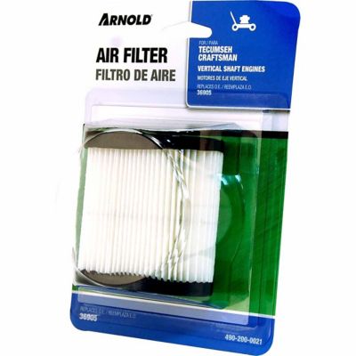 Image showing  Lawn Mower Air Filter for Craftsman and Tecumseh Models, 2 in. x 4-3/4 in. x 6-3/4 in.