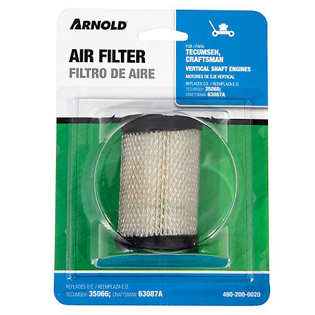 Arnold Air Filter Tecumseh  35066 Craftsman 63087a 490-200-0020 