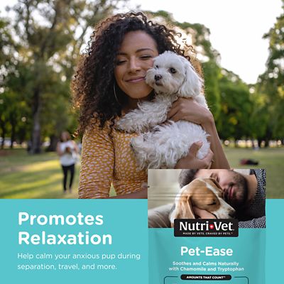 Image showing  Pet-Ease Soft Chewable Calming Supplement Treats for Dogs, 70 ct.