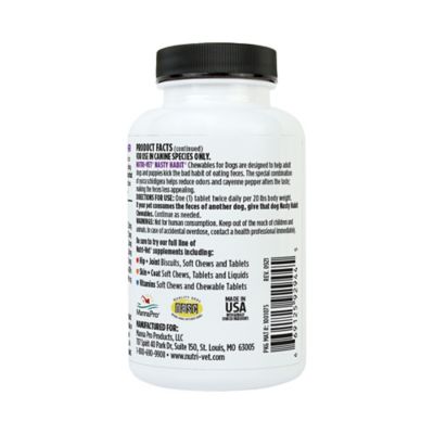 Image showing  Nasty Habit Coprophagia Prevention for Dogs, 60 ct.