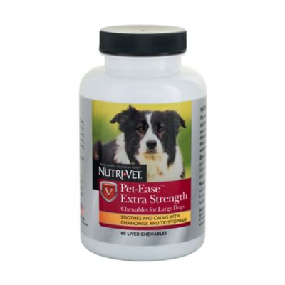 Nutri Vet Pet Ease Chewable Dog Supplements 60 Pack 1030112 At Tractor Supply Co