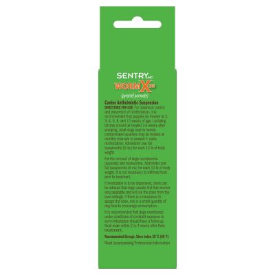 Image showing  HC WormX DS Pyrantel Pamoate Anthelmintic Suspension Liquid Dewormer for Dogs, 2 oz.