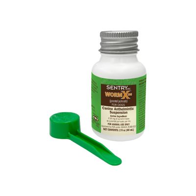 Image showing  HC WormX DS Pyrantel Pamoate Anthelmintic Suspension Liquid Dewormer for Dogs, 2 oz.