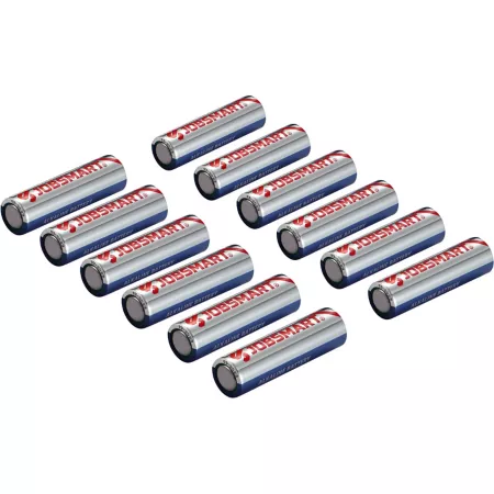 JobSmart AA Alkaline Batteries 12 Pack Batteries