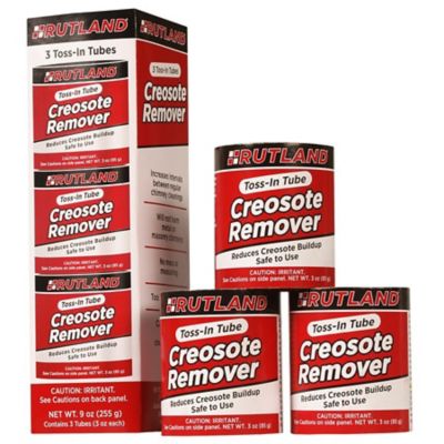 Rutland Creosote Remover, 3 oz. Canister, 3-Pack