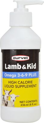Durvet Lamb & Kid Omega-3-6-9 Plus, 8 oz.