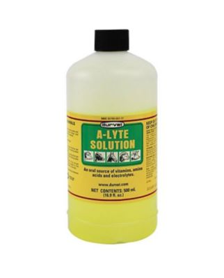 Durvet A-Lyte Horse and Livestock Electrolyte Supplement, 500 mL Inexpensive way to add a little vitamins and electrolytes