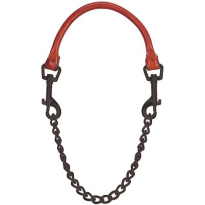 Weaver Leather Leather Goat Collar with Chain, 5/8 in.