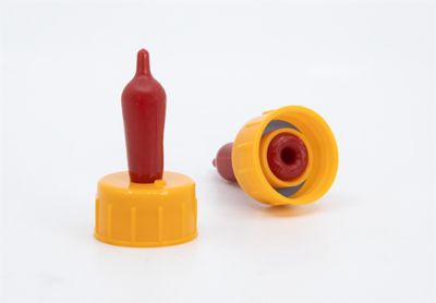 Image showing  Soft Red Latex Screw-On Teats, 2-Pack