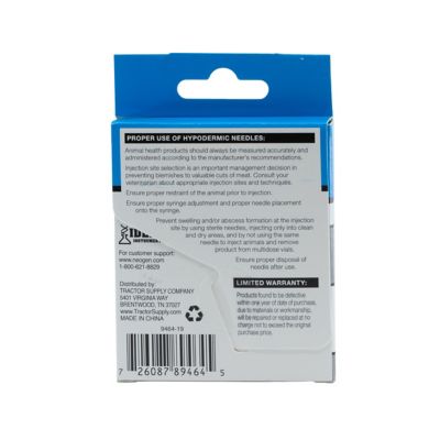 Image showing  Aluminum Hub Livestock Needles, 16 Gauge x 1-1/2 in., 6-Pack