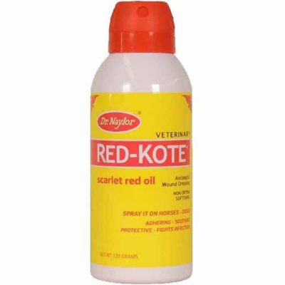 Dr. Naylor Red Kote Aerosol Livestock Wound Spray, 128 g
