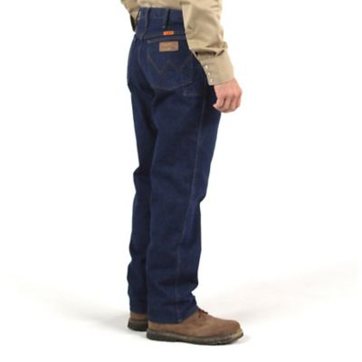 Image showing 2 th Wrangler Men's FR Flame-Resistant Relaxed Fit Work Jeans