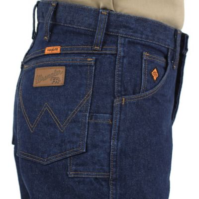 Image showing 3 th Wrangler Men's FR Flame-Resistant Relaxed Fit Work Jeans