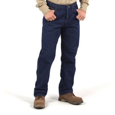 Wrangler Men's FR Flame-Resistant Relaxed Fit Work Jeans