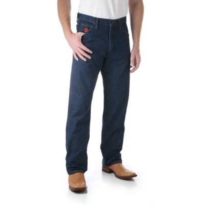 Image showing Wrangler Men's FR Flame-Resistant Relaxed Fit Work Jeans