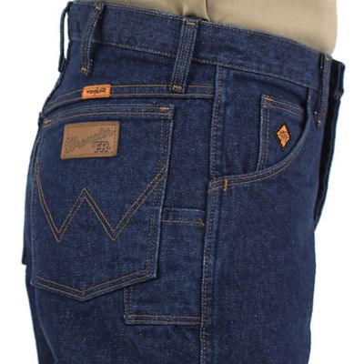 Image showing Wrangler Men's FR Flame-Resistant Relaxed Fit Work Jeans