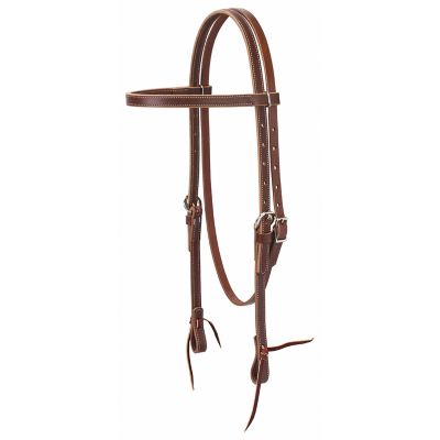 Weaver Leather Latigo Leather Browband Headstall