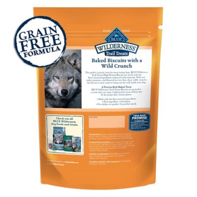 Image showing  Trail Treats High Protein Grain-Free Turkey Flavor Crunchy Dog Biscuits, 10 oz.
