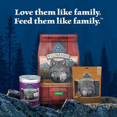 Image showing 7 th Blue Buffalo Wilderness Trail Treats High Protein Grain-Free Turkey Flavor Crunchy Dog Biscuits, 10 oz.