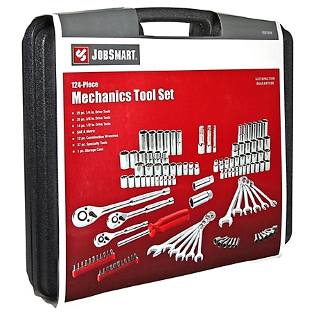 JobSmart Mechanic's Tool Set, 126 pc.