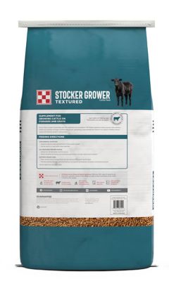 Image showing  Stocker Grower Textured Beef Cattle Feed, 50 lb. Bag