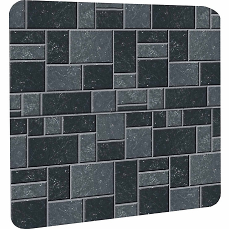 HY-C T2UL3652GT-1C Slate Tile Stove Board, UL1618 Type 2, 36 x 52, Gray