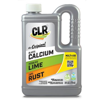 CLR 28 oz. Calcium Lime and Rust Remover, Septic Safe, Multi-Purpose