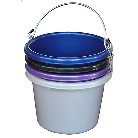Fortiflex 2 gal. Multipurpose Buckets, Shades of Blue, 4-Pack