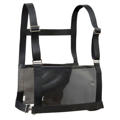 Weaver Livestock Youth/Ladies Exhibitor Number Harness, Small/Medium, Black