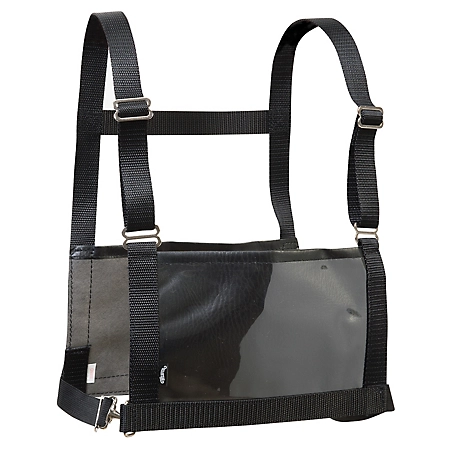 Weaver Leather Youth/Ladies Exhibitor Number Harness, Small/Medium, Black