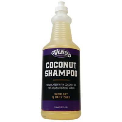 Weaver Livestock Coconut Shampoo, 1 qt.