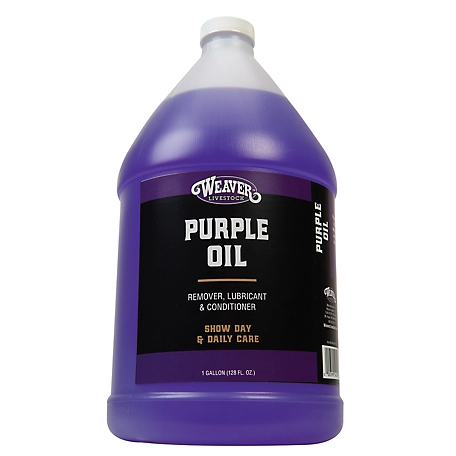 Weaver Leather Livestock Purple Hair Oil, 1 gal.