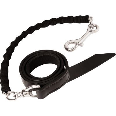 Weaver Livestock Leather Kirk Stierwalt Signature Series Brahma Webb Covered Cattle Chain Lead