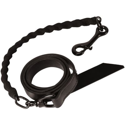 Weaver Livestock Leather Kirk Stierwalt Signature Series Brahma Webb Covered Cattle Chain Lead