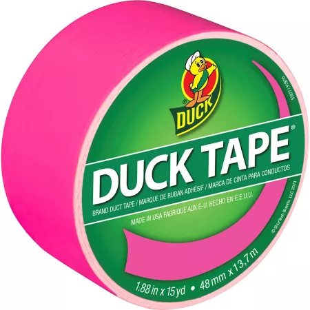 Duck 1.88" x 15 yards Adhesive tape neon pink Duct Tape