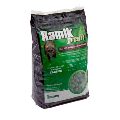 Image showing  4 lb. Green Rodenticide Bait