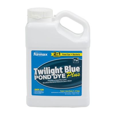 Airmax Twilight Blue Pond Dye Plus Deep Blue Pond Colorant & Bacteria Enhanced, 1 gal.