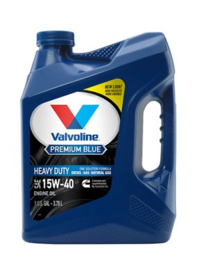 Valvoline 1 gal. Premium Blue 15W-40 Diesel Engine Oil