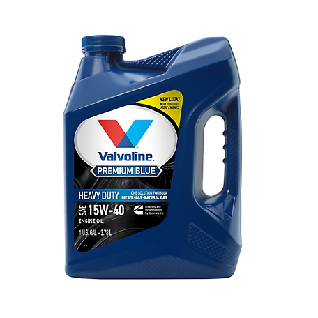 Valvoline 1 gal. Premium Blue 15W-40 Diesel Engine Oil