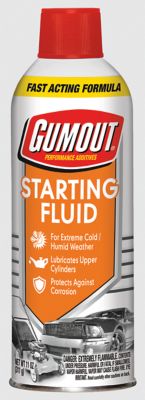 Gumout 11 oz. Starting Fluid, Compatible with Gasoline Engines