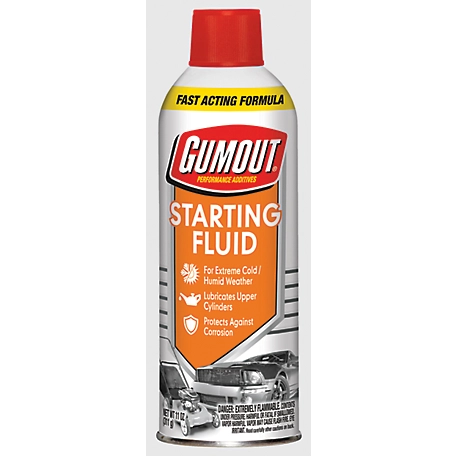 Gumout Starting Fluid, 11 oz., Compatible with Gasoline Engines