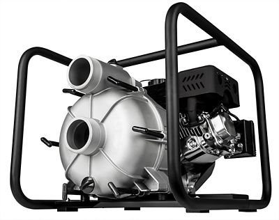 Image showing  6 HP Gas-Powered 3 in. Aluminum Trash Pump, 285 GPM, 208cc